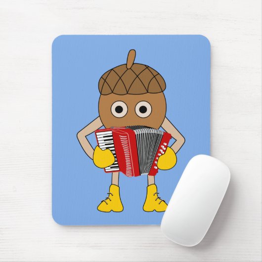 Accordion Nut Mousepad (Mit Mouse)