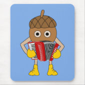 Accordion Nut Mousepad (Vorne)