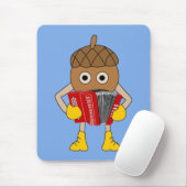 Accordion Nut Mousepad (Mit Mouse)