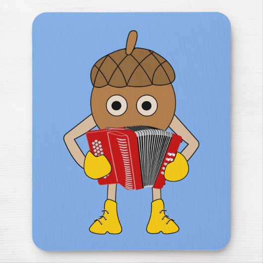 Accordion Nut Mousepad (Vorne)