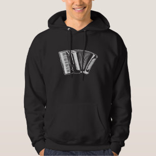 Accordion Player Accordion Art für Akkordeonist Hoodie