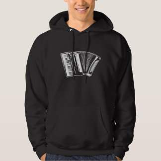 Accordion Player Accordion Art für Akkordeonist Hoodie