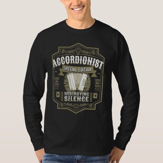 Accordion Player Accordion Special Accordion T-Shirt (Vorderseite)