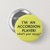 Accordion Player Entschuldigung Button (Vorne & Hinten)