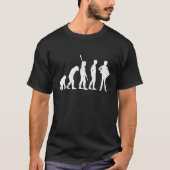 Accordion Player Evolution Accordion T-Shirt (Vorderseite)