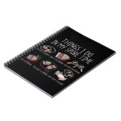 Accordion Player Gift Men Folk Music Accordion Notizblock (Linke Seite)