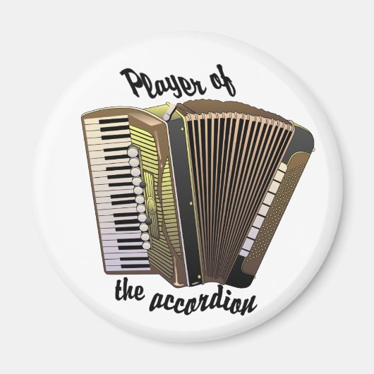 Accordion Player-Magnet Magnet (Vorne)