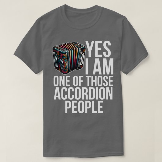 Accordion Player T-Shirt (Design vorne)