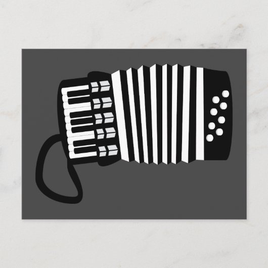Accordion Postkarte (Vorderseite)