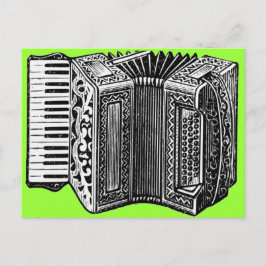 Accordion Postkarte