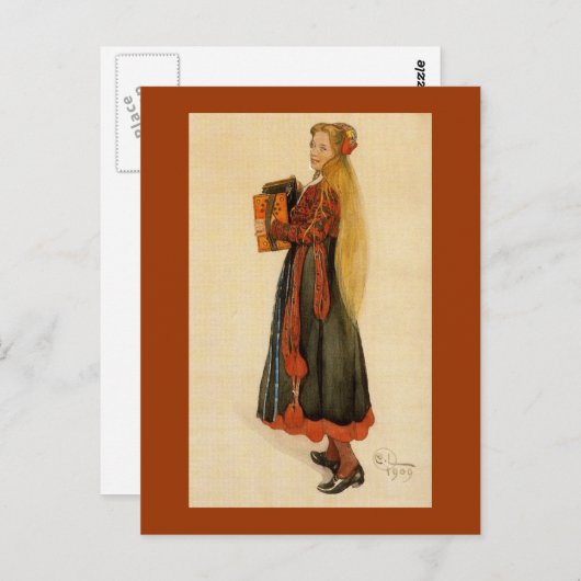 Accordion Postkarte (Vorne/Hinten)