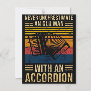 Accordion Unterschätzung Einladung