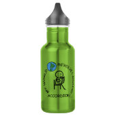 Accordion - Weltumdrehungen Edelstahlflasche (Links)