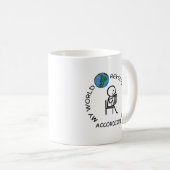 Accordion - Weltumdrehungen Kaffeetasse (VorderseiteRechts)