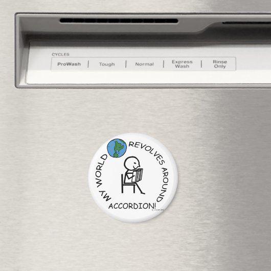 Accordion - Weltumdrehungen Magnet (In Situ (Geschirrspüler))