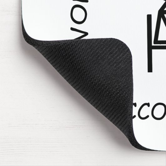 Accordion - Weltumdrehungen Mousepad (Ecke)