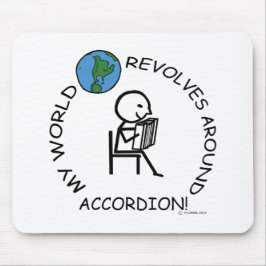 Accordion - Weltumdrehungen Mousepad