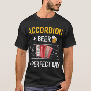 Accordionist am Biertag T-Shirt
