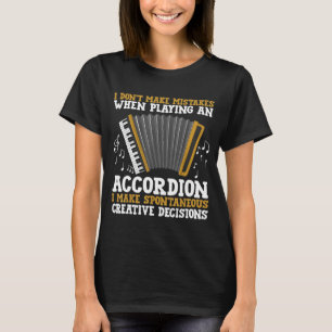 Accordionist Player for Men Women Accordionist 2 T-Shirt