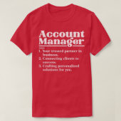 Account Manager 2 T-Shirt (Design vorne)