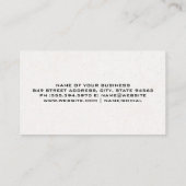 Account Manager | Auto-Reparaturwerkstatt Visitenkarte (Rückseite)