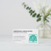 Account Manager | Finanzen | Baumlogo Terminkarte (Stehend Vorderseite)