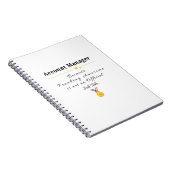 Account Manager Notizblock (Rechte Seite)