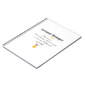 Account Manager Notizblock (Linke Seite)