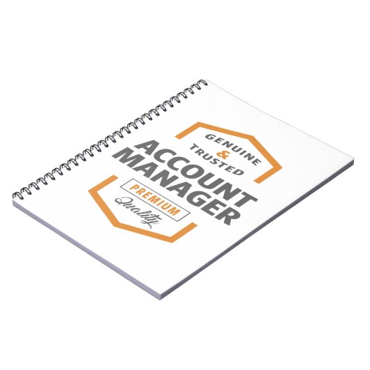 Account Manager Notizblock (Linke Seite)