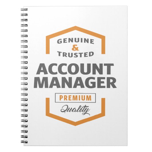 Account Manager Notizblock (Vorderseite)