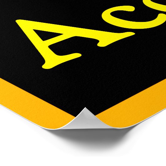 Accountability Poster (Ecke)