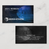Accountant Accounting Finance  Visitenkarte (Vorne/Hinten)
