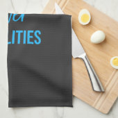 Accountant Asset Over Liabilities Geschirrtuch (Viertel Falte)