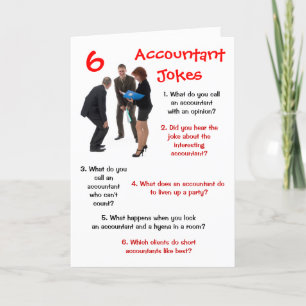 Accountant Birthday Card Wird Accountant Jokes Hum Karte