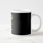 Accountant Funny Definition benutzerdefiniertes Ge Jumbo-Tasse (Rechts)