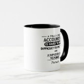 Accountant Funny for Coworker Mug Tasse (VorderseiteRechts)