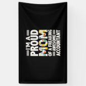 Accountant Gift | A Freaking Awesome Accountant Banner (Vertikal)