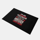 Accountant Gift | I Am An Accountant Fußmatte (Schrägansicht)