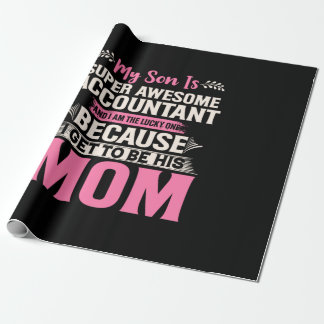 Accountant Gift | Super Awesome Accountant Geschenkpapier