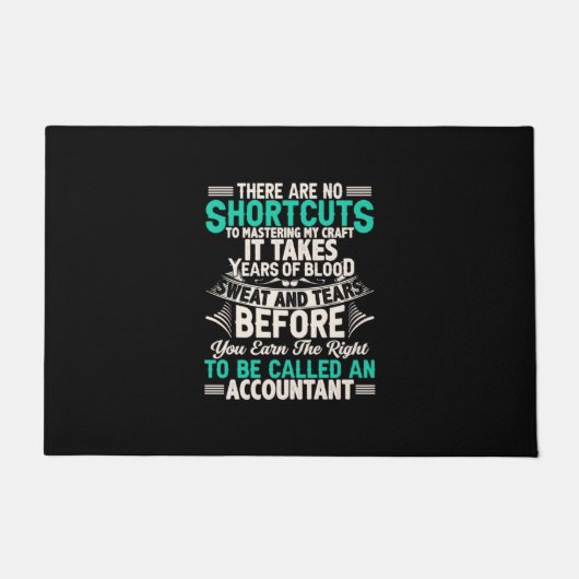 Accountant Gift | To Be Called An Accountant Fußmatte (Vorderseite)