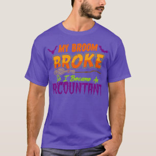 Accountant Haloween lustig 2 T-Shirt