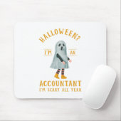 Accountant I_m Beängstigend ganzjährig CPA Hallowe Mousepad (Mit Mouse)