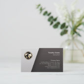 Accountant Simple Minimalistisch Business Card Visitenkarte (Stehend Vorderseite)