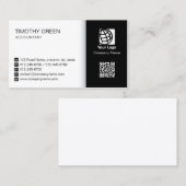 Accountant Simple Two Tone Business Card #06 Visitenkarte (Vorne/Hinten)