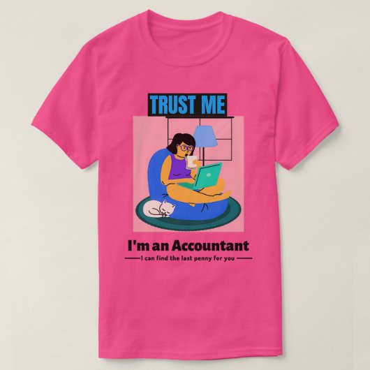 Accountant T-Shirt Classic TShirt (Design vorne)