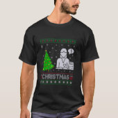 Accountant Xmas Tree Lighting Ugly Christmas Sweat T-Shirt (Vorderseite)