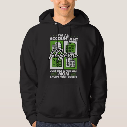 Accounting Motherhood Best Mom Ever Accountant Mot Hoodie (Vorderseite)