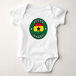 Accra Ghana Baby Strampler