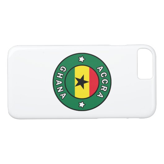 Accra Ghana Case-Mate iPhone Hülle (Rückseite (Horizontal))