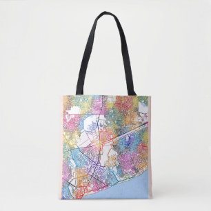 Accra Ghana City Map Tasche